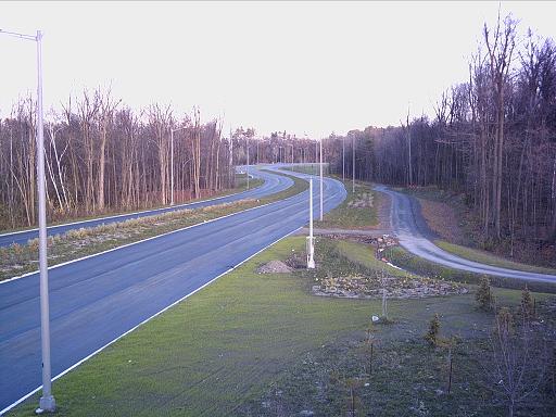 Le boulevard des Allumetières, vers l’est, vu du viaduc Saint-Raymond