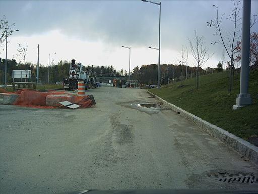 Le boulevard Saint-Laurent, juste avant le pont de la promenade des Fées