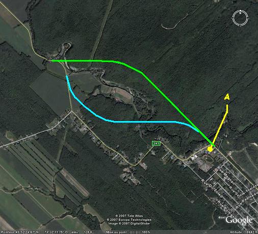 Vue aérienne, l’Épiphanie